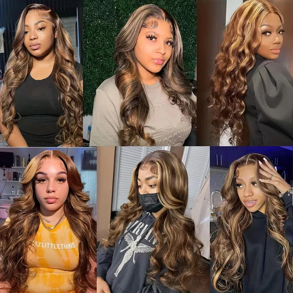 Glam Wave Highlight Wig