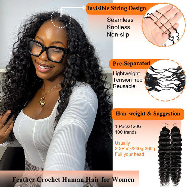 Miracle Knots Deep Wave Extensions