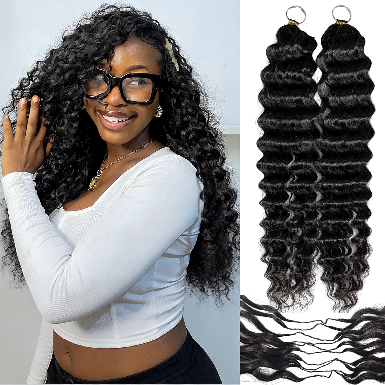 Miracle Knots Deep Wave Extensions